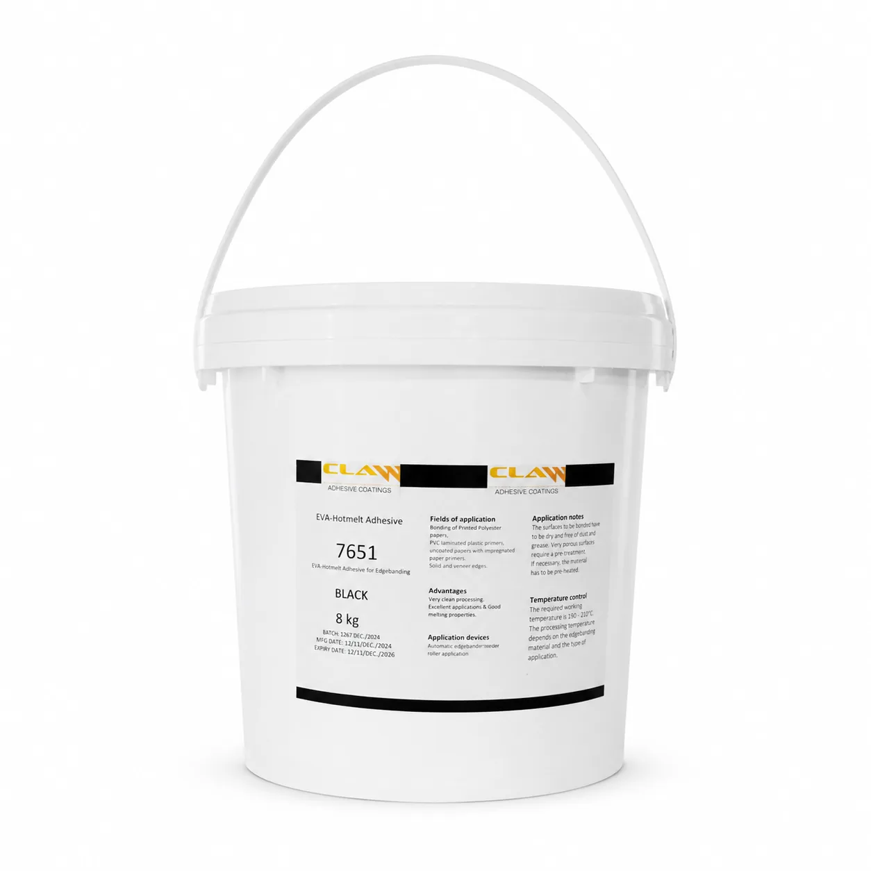 CLAW EVA Hot-Melt Adhesive Black
