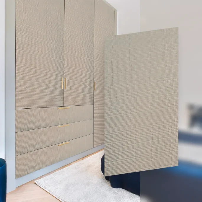 Textured 3D Cashmere Lace panel