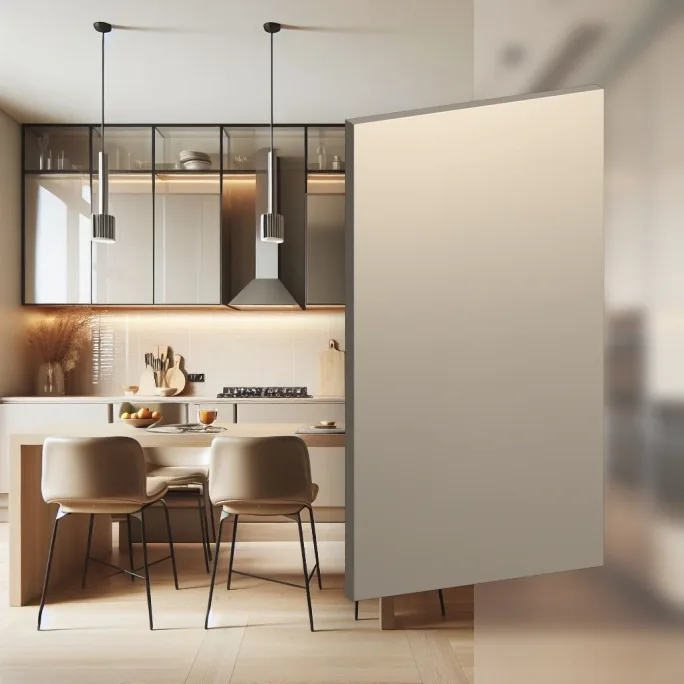 High Gloss Cashmere panel