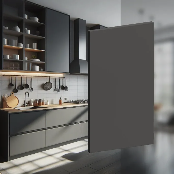 Super Mate Anthracite panel