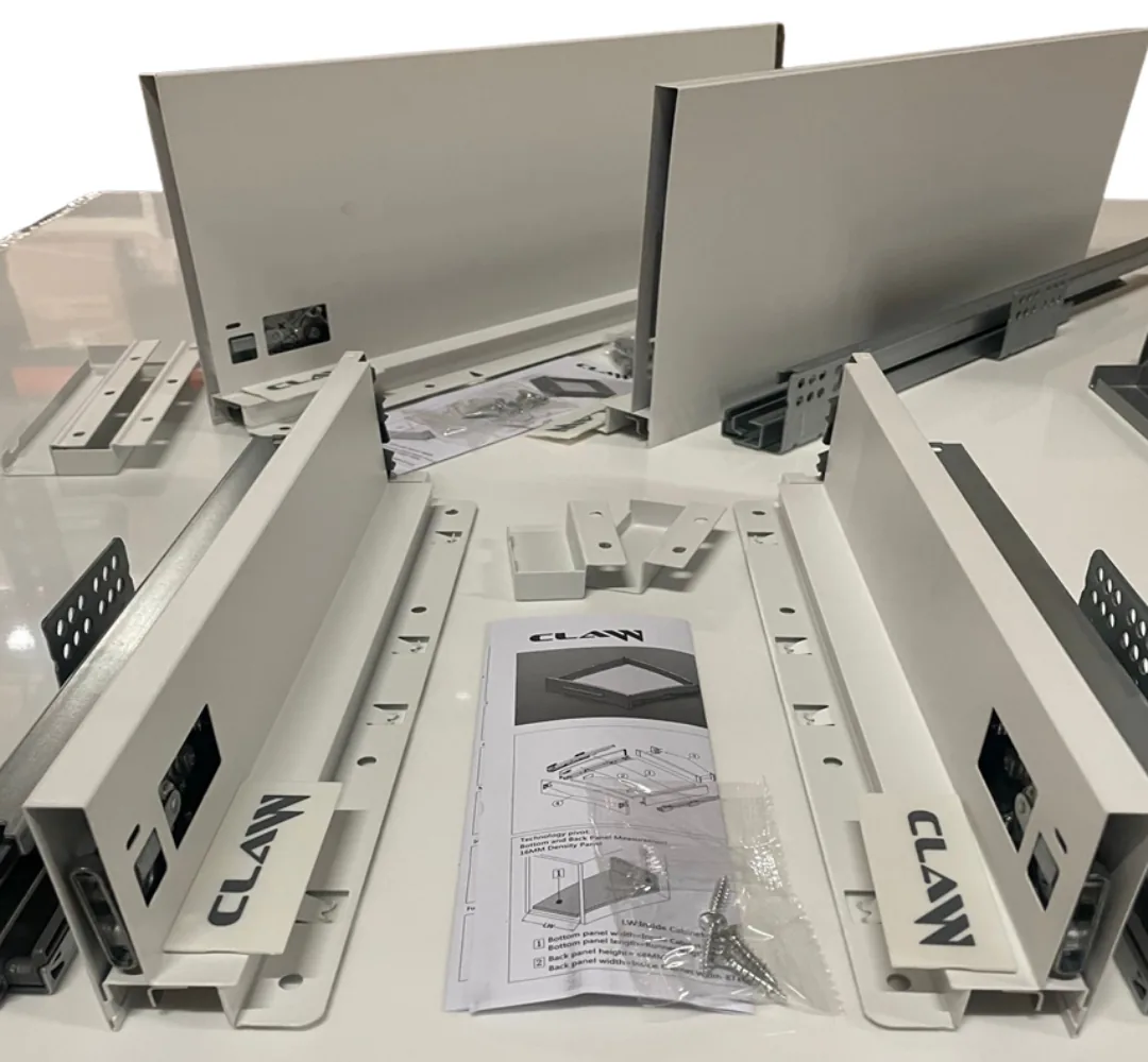 CLAW Metal Drawer Side White