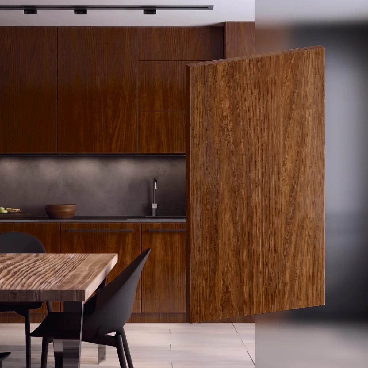 Syncron Amber Walnut panel