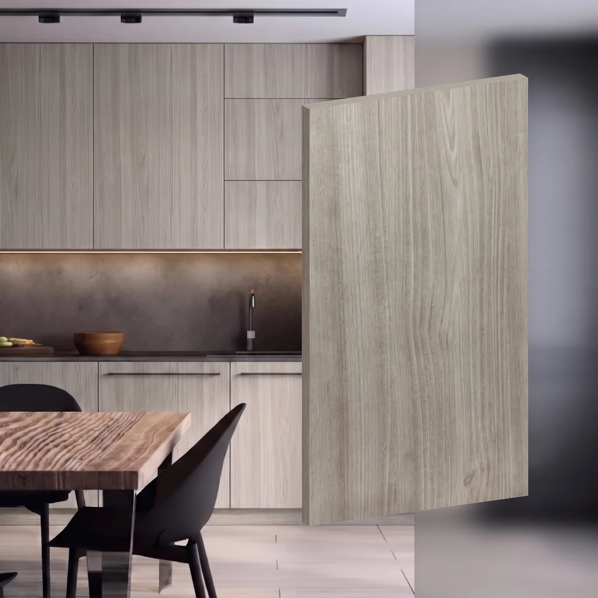 Syncron Frosted Oak panel
