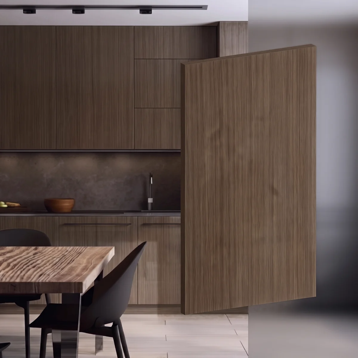 Syncron Taupe Walnut panel