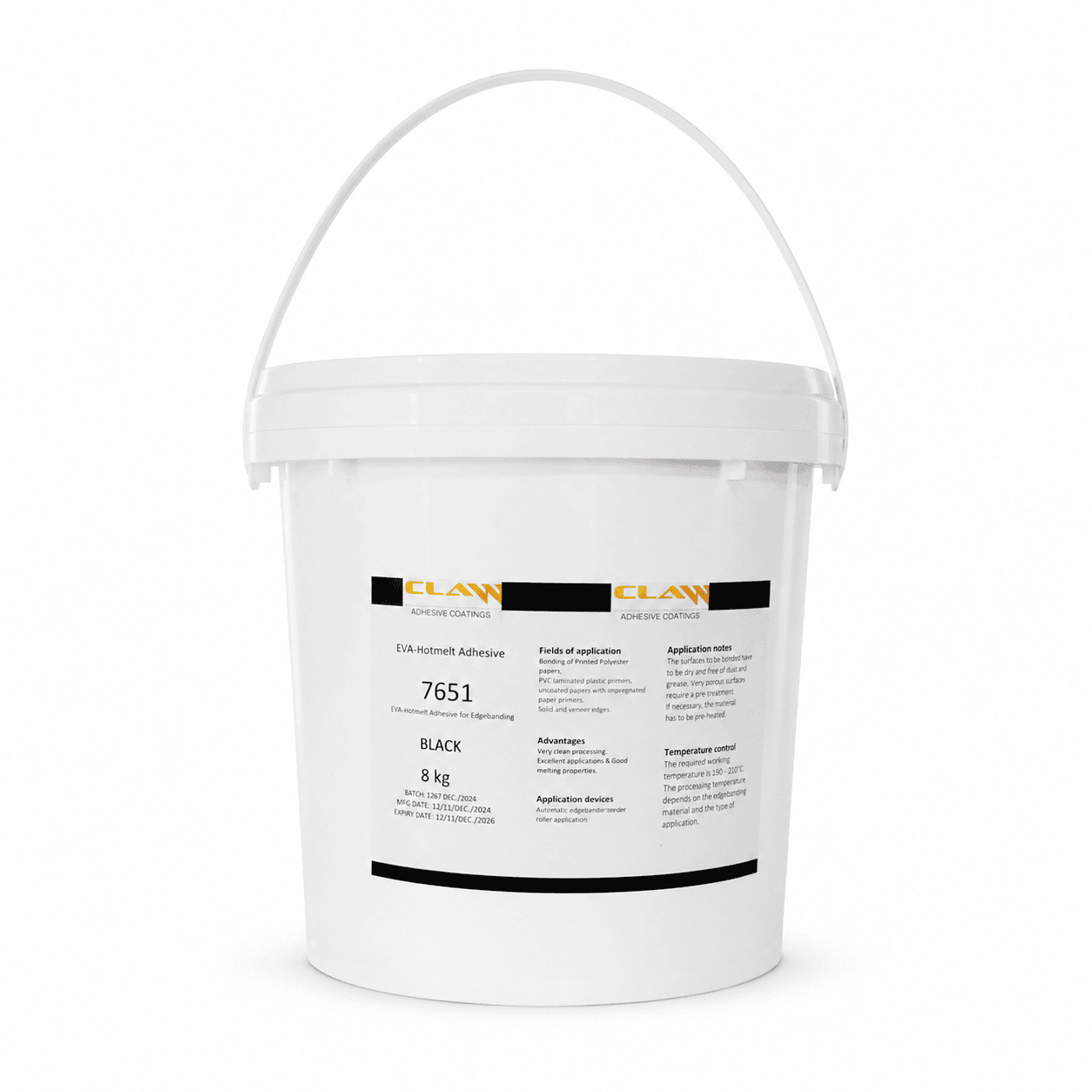 CLAW EVA Hot-Melt Adhesive Black