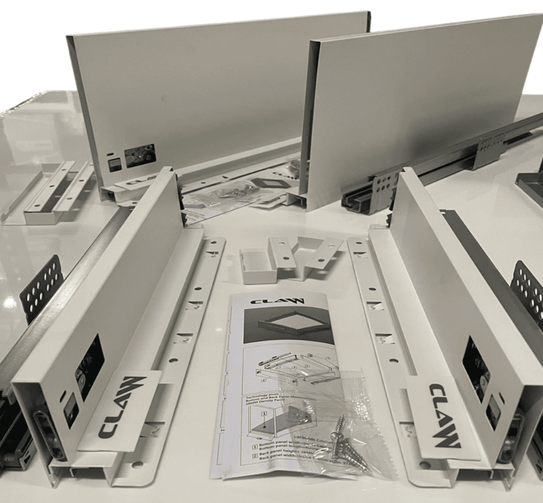 CLAW Metal Drawer Side White