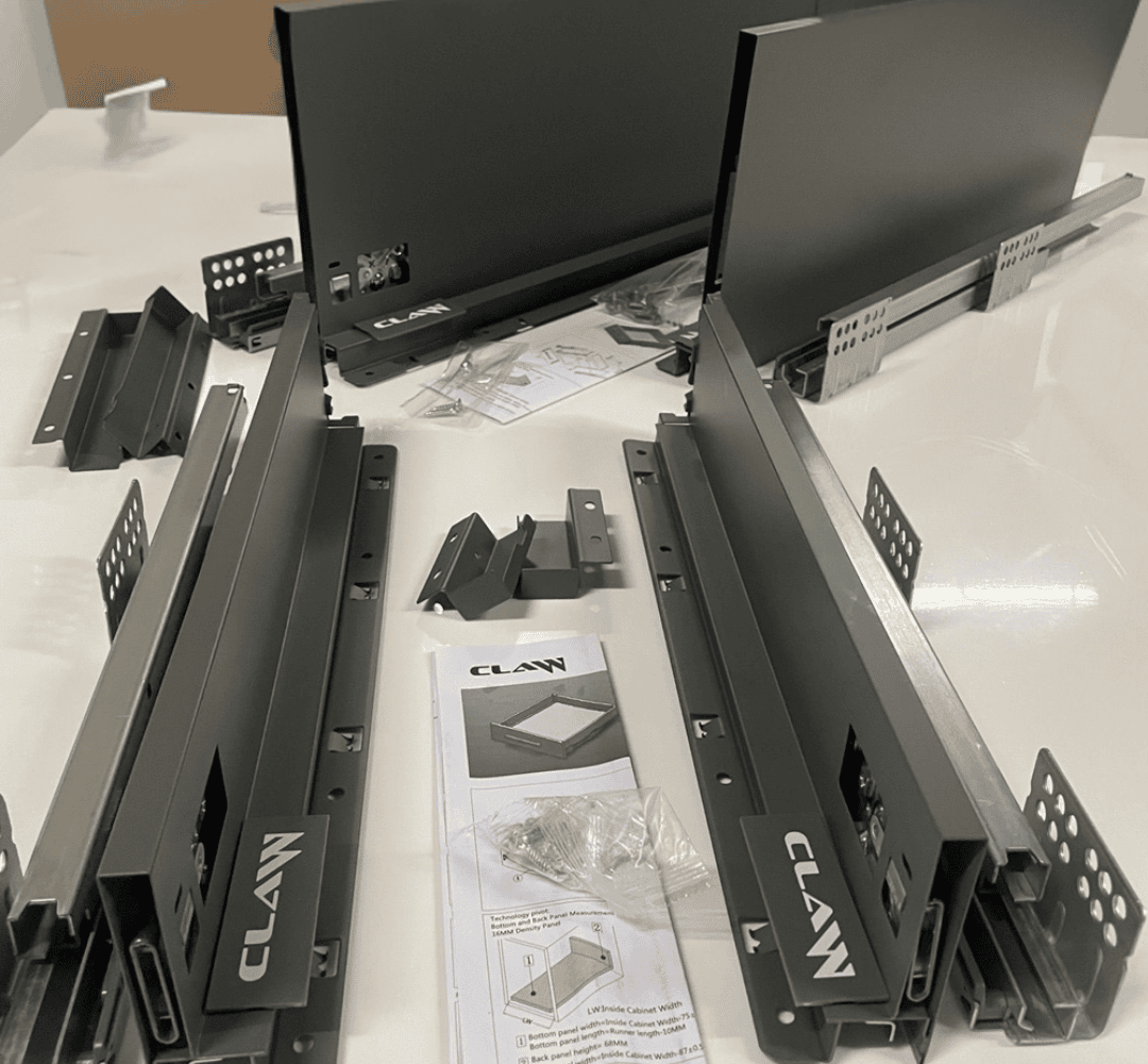 CLAW Metal Drawer Side Dark Grey Anthracite